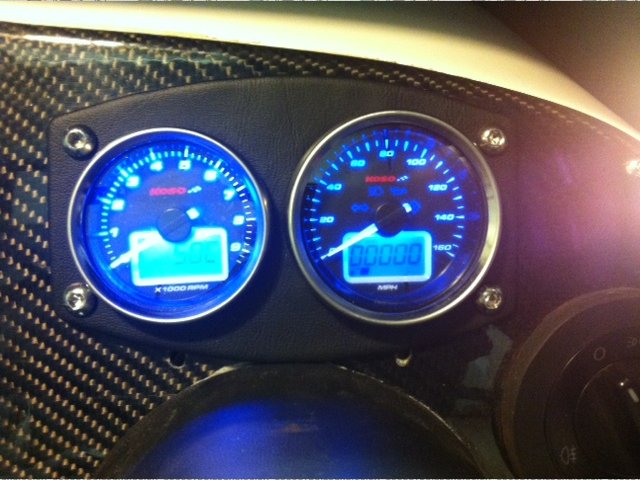 Koso gauges close up rb